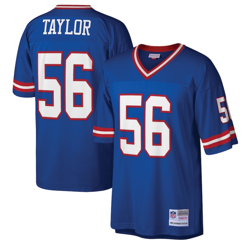 Lawrence Taylor New York Giants Mitchell & Ness 1986 Legacy Jersey - Royal Blue