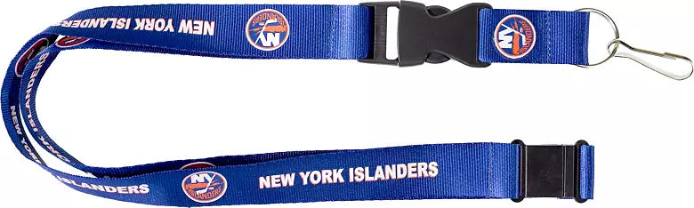 New York Islanders NHL Hockey Lanyard Keychain