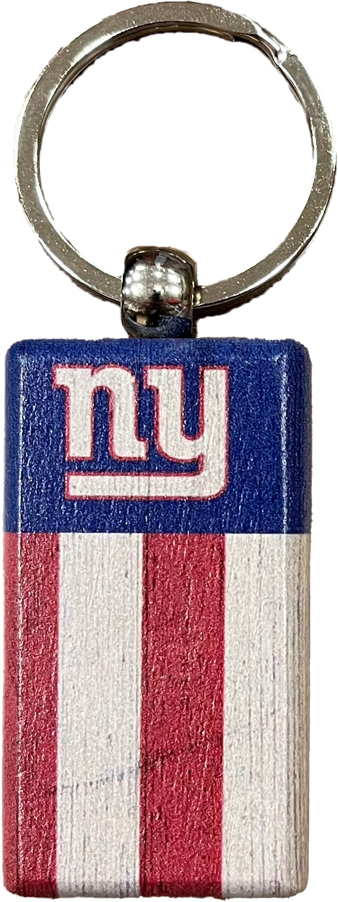 New York Giants Rectangle Flag Keychain