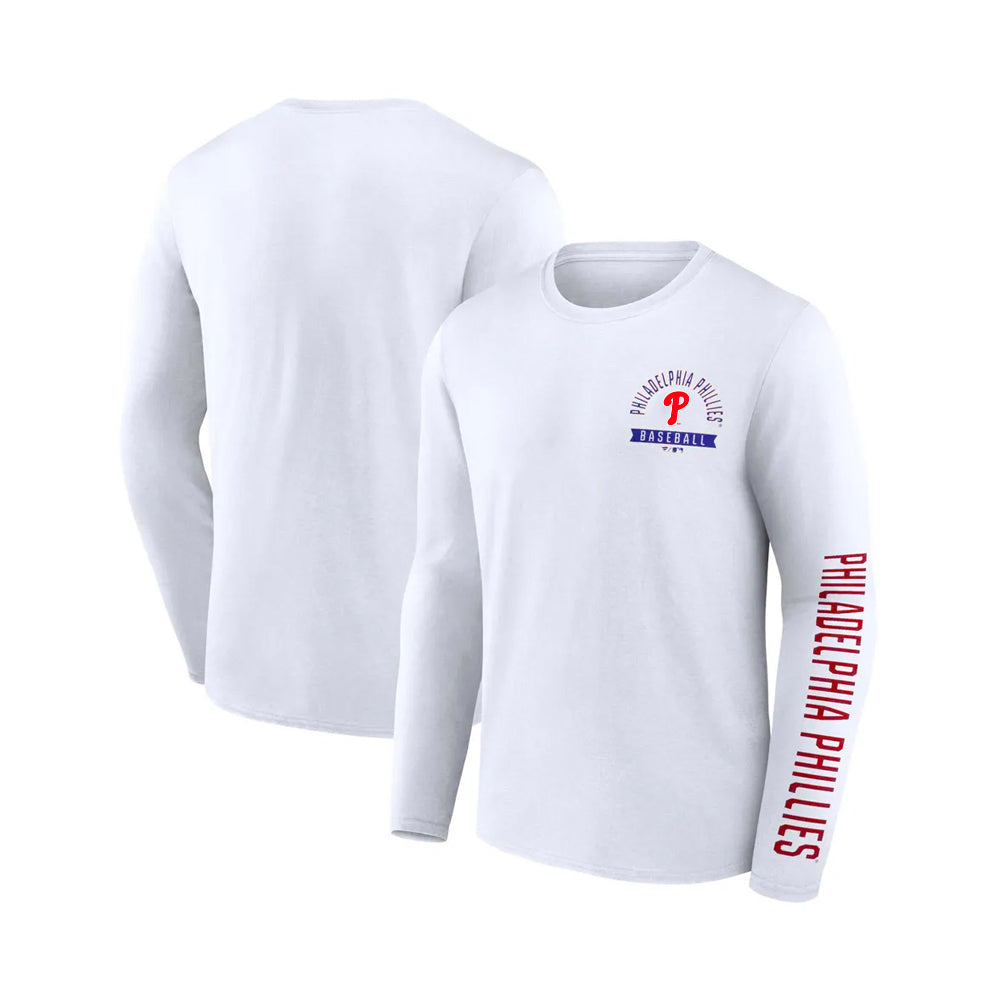 Philadelphia Phillies Long Sleeve Pressbox T-Shirt
