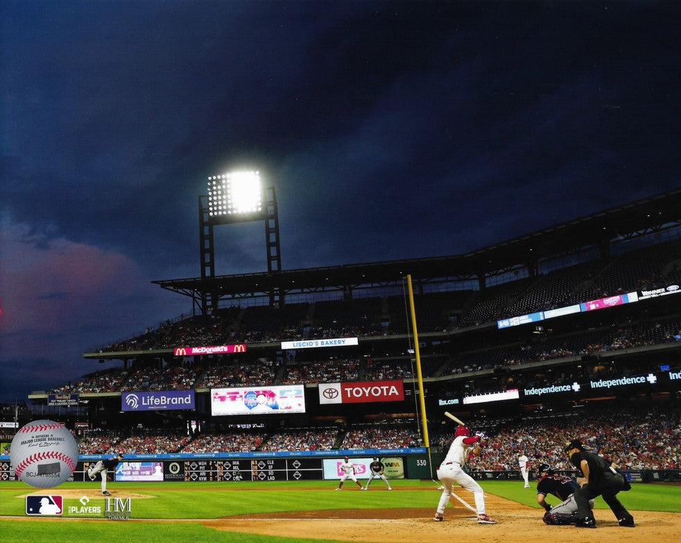Night at Citizen's Bank Philadelphia Phillies 11" x 14" Baseball Stadium Photo
