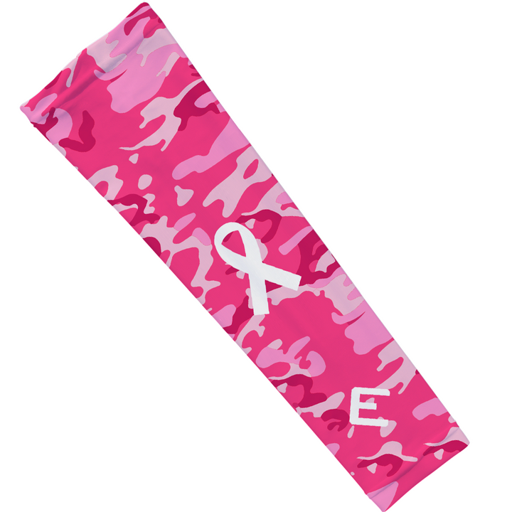 Pink Camo Breast Cancer Arm Sleeve