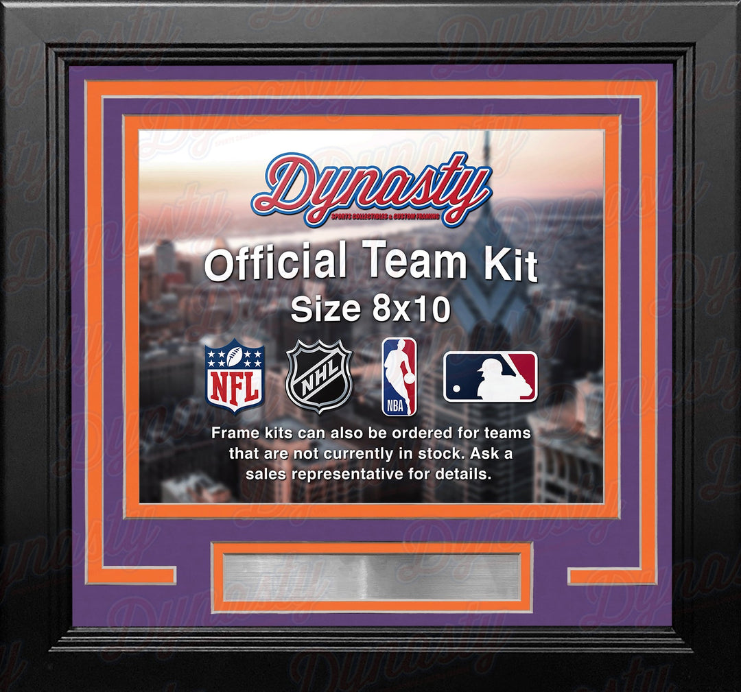Phoenix Suns Custom NBA Basketball 8x10 Picture Frame Kit (Multiple Colors)