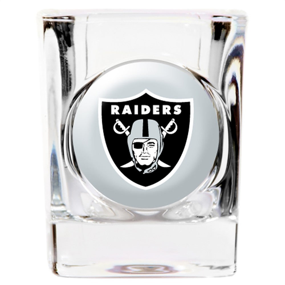 Las Vegas Raiders Square Shot Glass