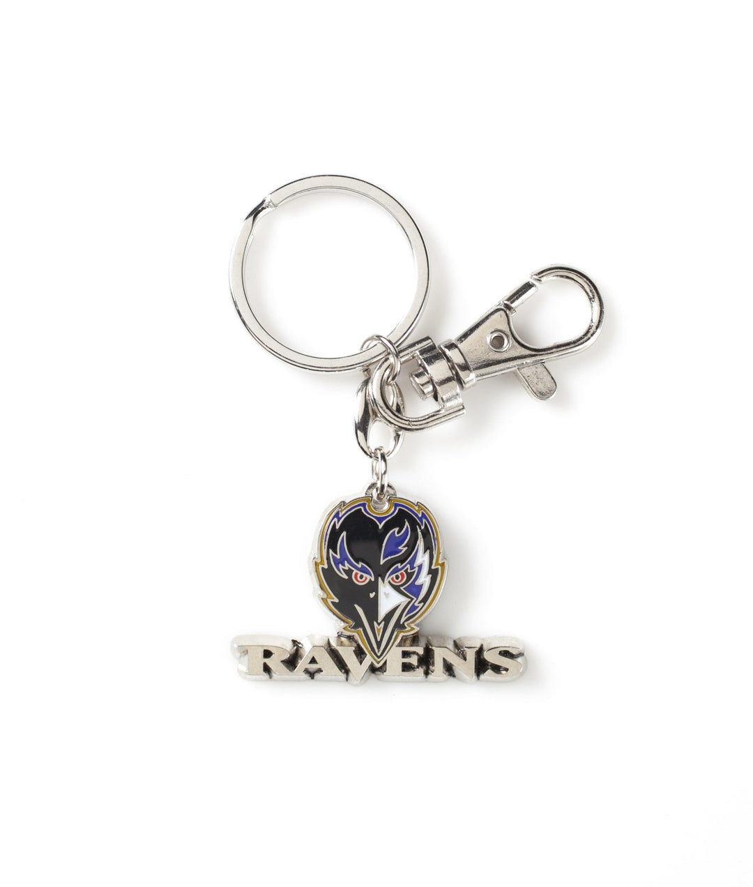 Baltimore Ravens Heavyweight Football Keychain
