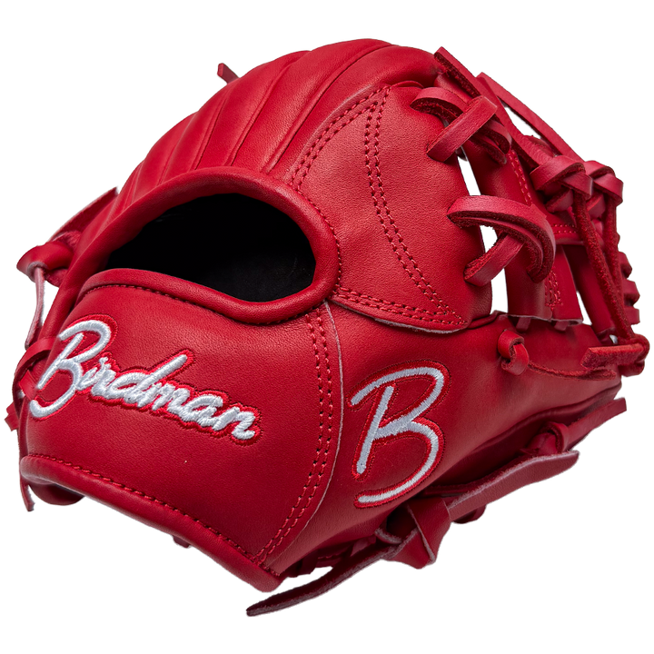 Birdman Red 10" Kip Infield Training Glove