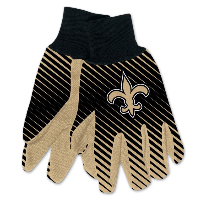 New Orleans Saints Adult Two-Tone Gloves