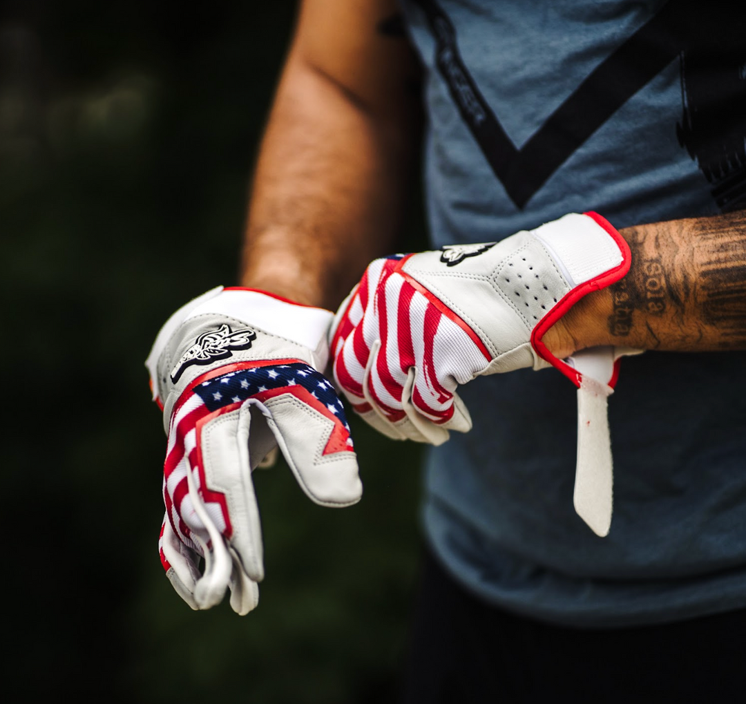 Sting Squad Batting Gloves - USA