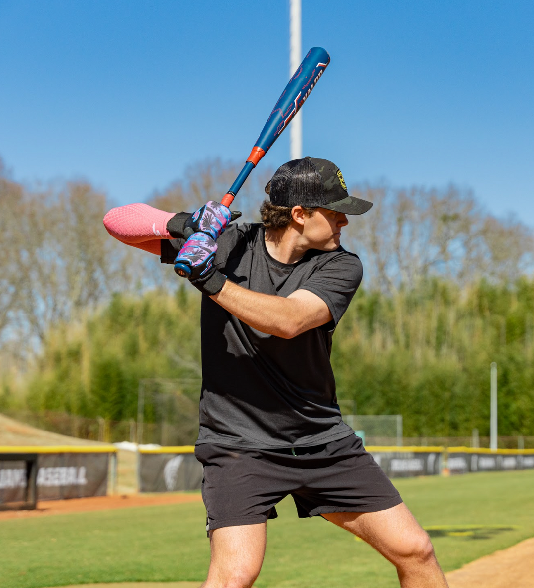 Winder Series Batting Gloves - Miami Nights