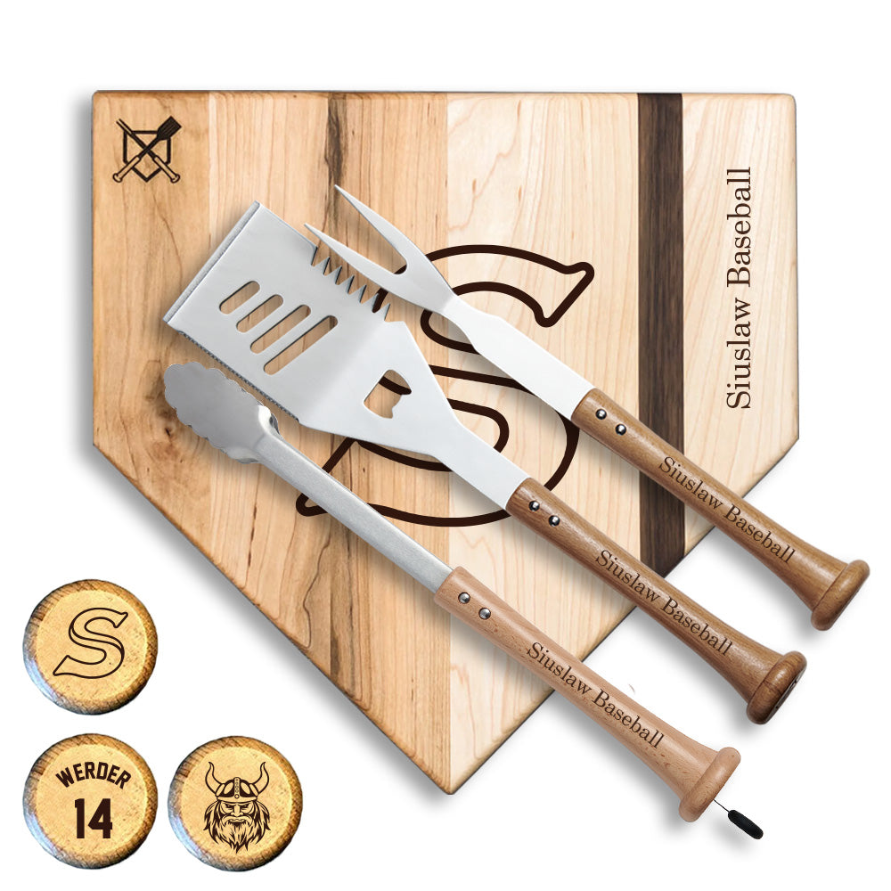 Siuslaw Vikings "SILVER SLUGGER" Combo Set