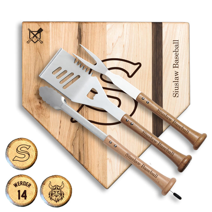 Siuslaw Vikings "SILVER SLUGGER" Combo Set