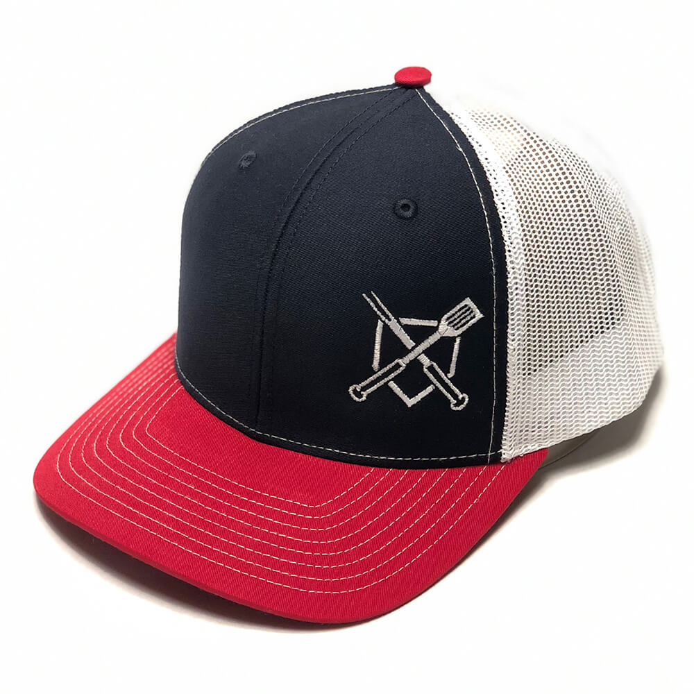 Baseball BBQ Snapback (multiple colors)