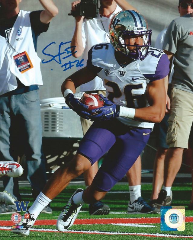 Sidney Jones University of Washington Autographed NCAA College Football 8x10 Photo