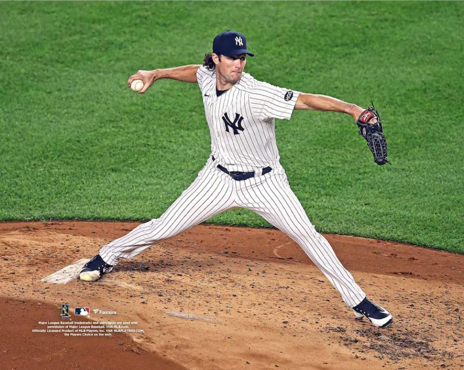 Gerrit Cole in Action New York Yankees 8" x 10" Baseball Photo