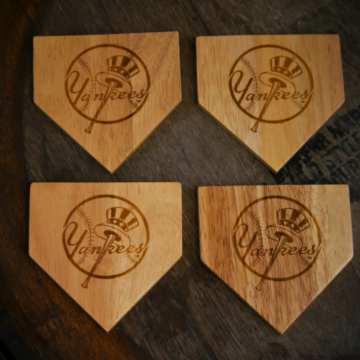 New York Yankees Dugout Mug® | Wood Coaster