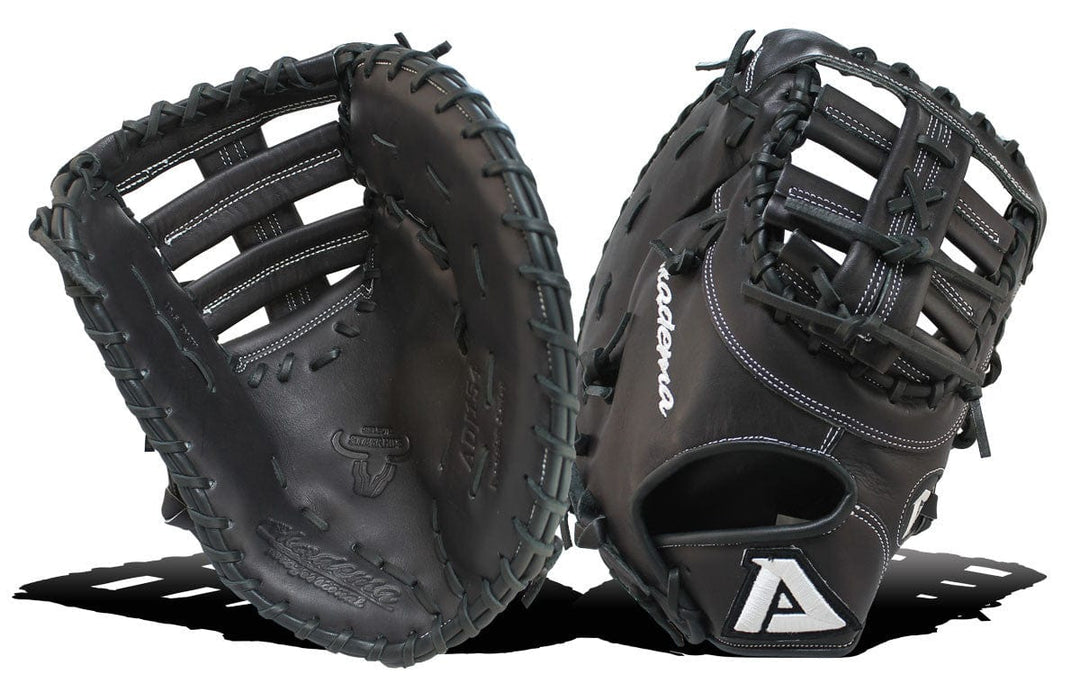 Akadema Glove ADJ 154 (12.5 inch) 1st Base (All Black) | Akadema