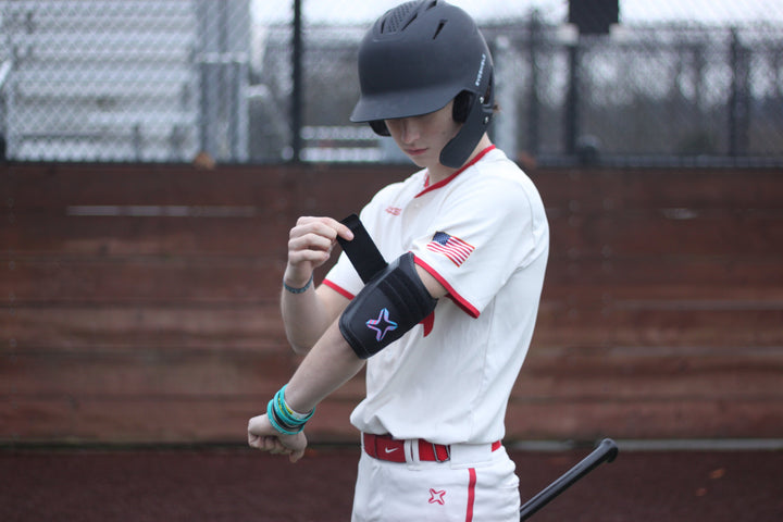 Axe Bat Gear Axe Armor Elbow Guards - Cotton Candy