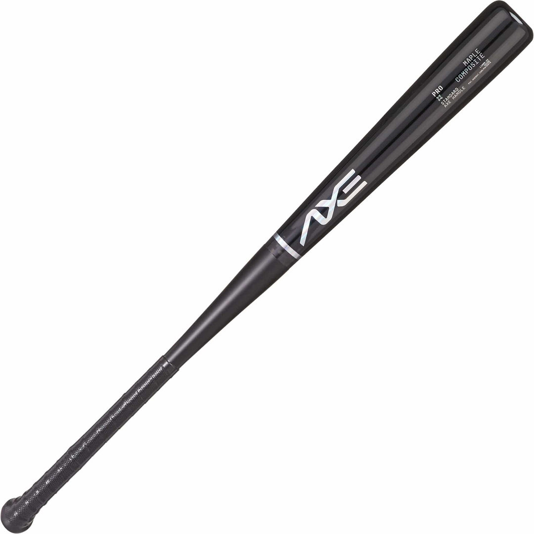 Axe Bat Wood 31" Axe Pro Maple Composite Wood Baseball Bat | Obsidian Black | Axe Handle