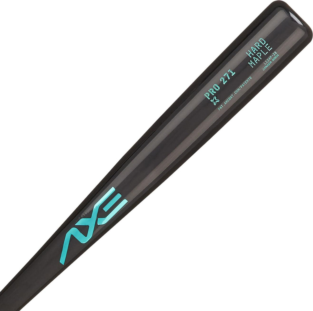 Axe Bat Wood Axe Pro Series Maple Wood Baseball Bat  | SPD 271 Turn | Vantablack | Axe Handle