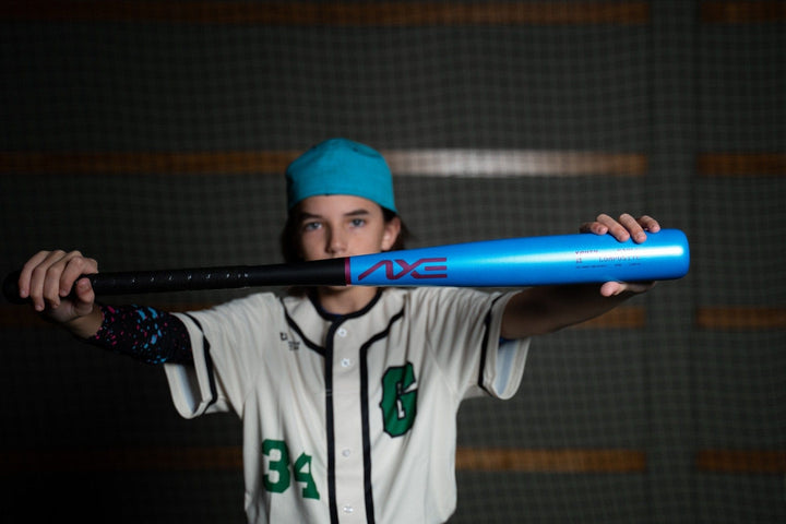 Axe Bat Wood Axe Youth Pro Maple Composite Wood Baseball Bat | -5 | Aqua Strike | Axe Handle