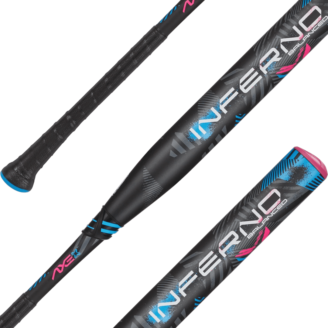 Axe Bats Baseball & Softball Bats 2024 Inferno USSSA Balanced Slowpitch Softball Flared Handle | Axe Bats