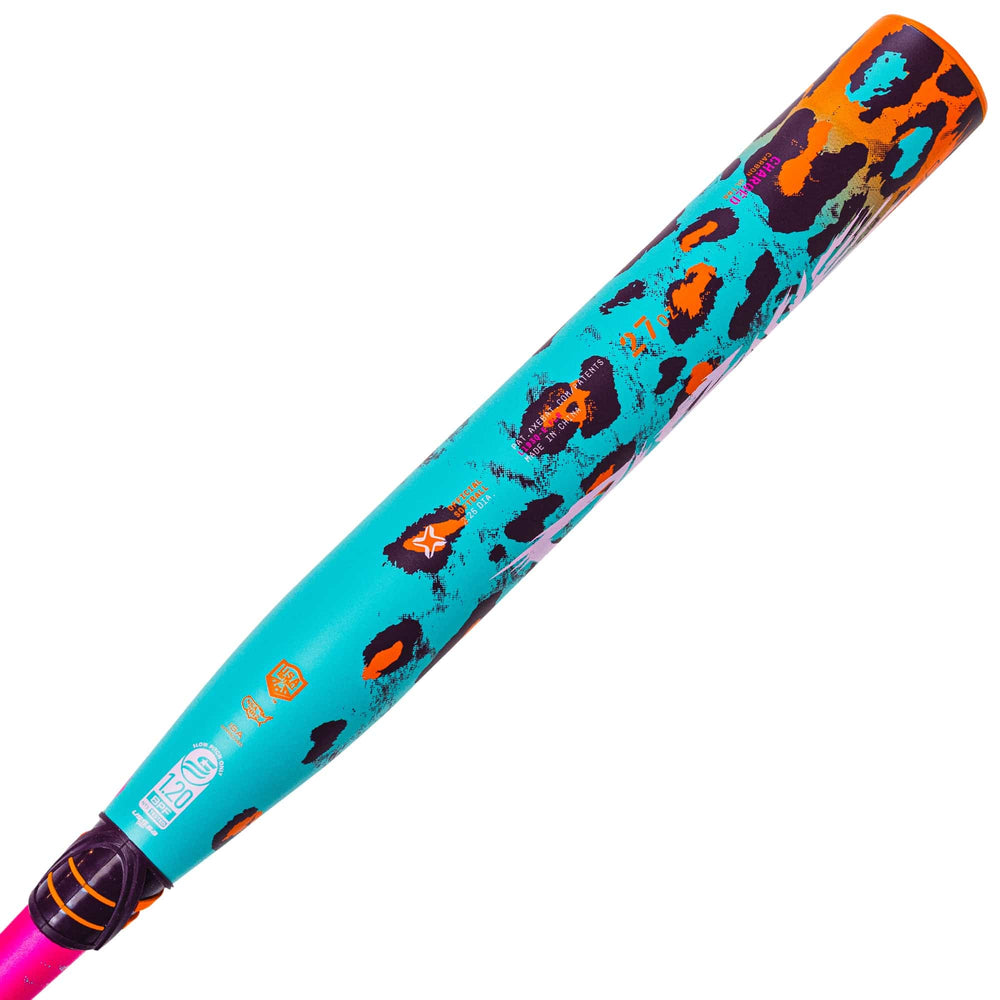 Axe Slowpitch Axe Dabacle Dual Stamp Slowpitch Bat | ½ oz. Endloaded | Flared Handle |