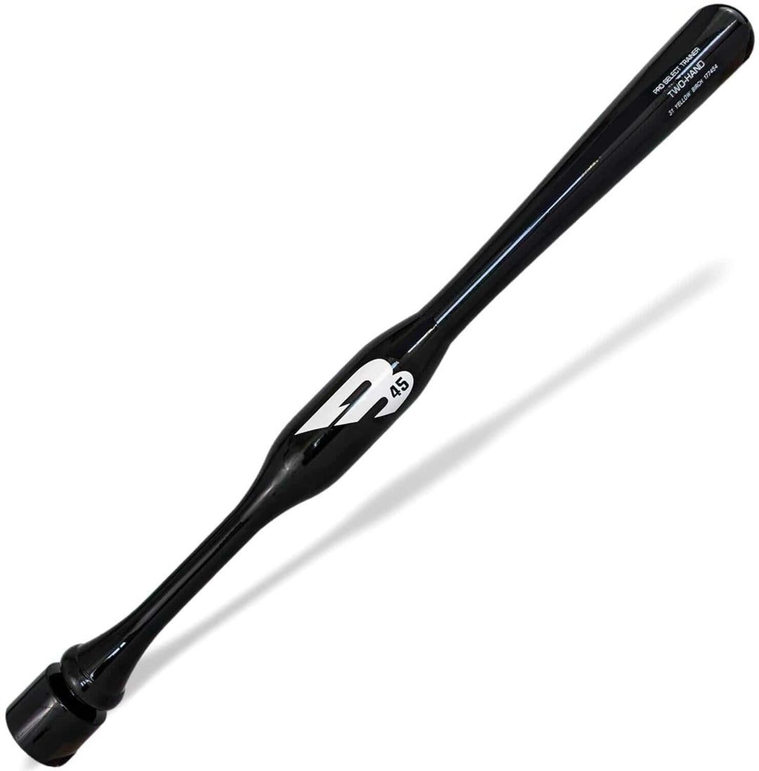 B45 Baseball Baseball & Softball Bats 30" / BLACK Two-Hand Bat \| B45 Baseball