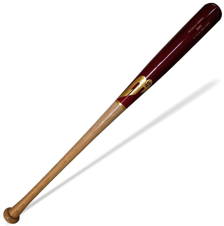 B45 Baseball Baseball & Softball Bats 31" / VARNISHED HANDLE/CHERRY BARREL B141 - Pro Select Stock | B45 Baseball