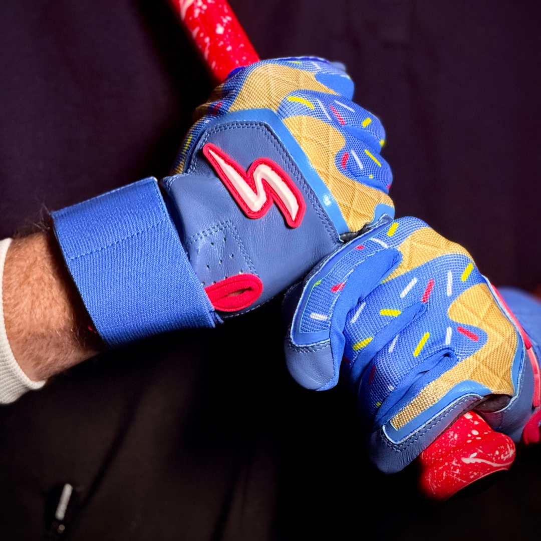 Winder Series Batting Gloves - Birthday Cake