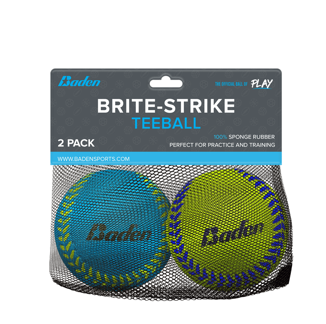 Baden Sports 2 Pack Brite Strike Baseball 6 Pack