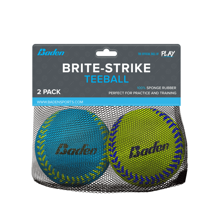 Baden Sports 2 Pack Brite Strike Baseball 6 Pack
