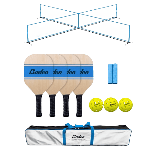 Baden Sports Backyard Game 4 Square Pickleball Set