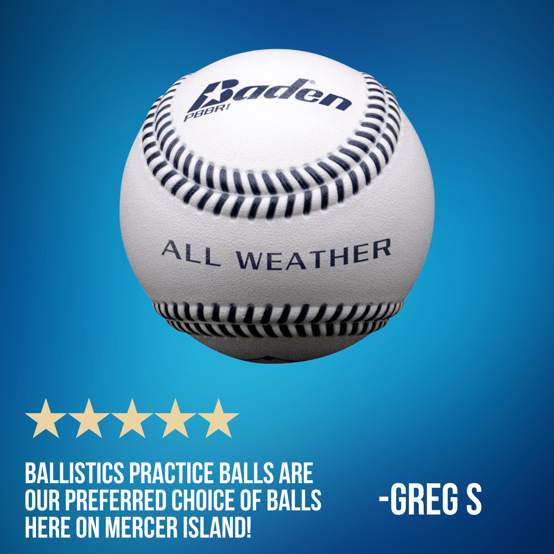Baden Sports Baseball All Weather Ballistic Practice Baseball