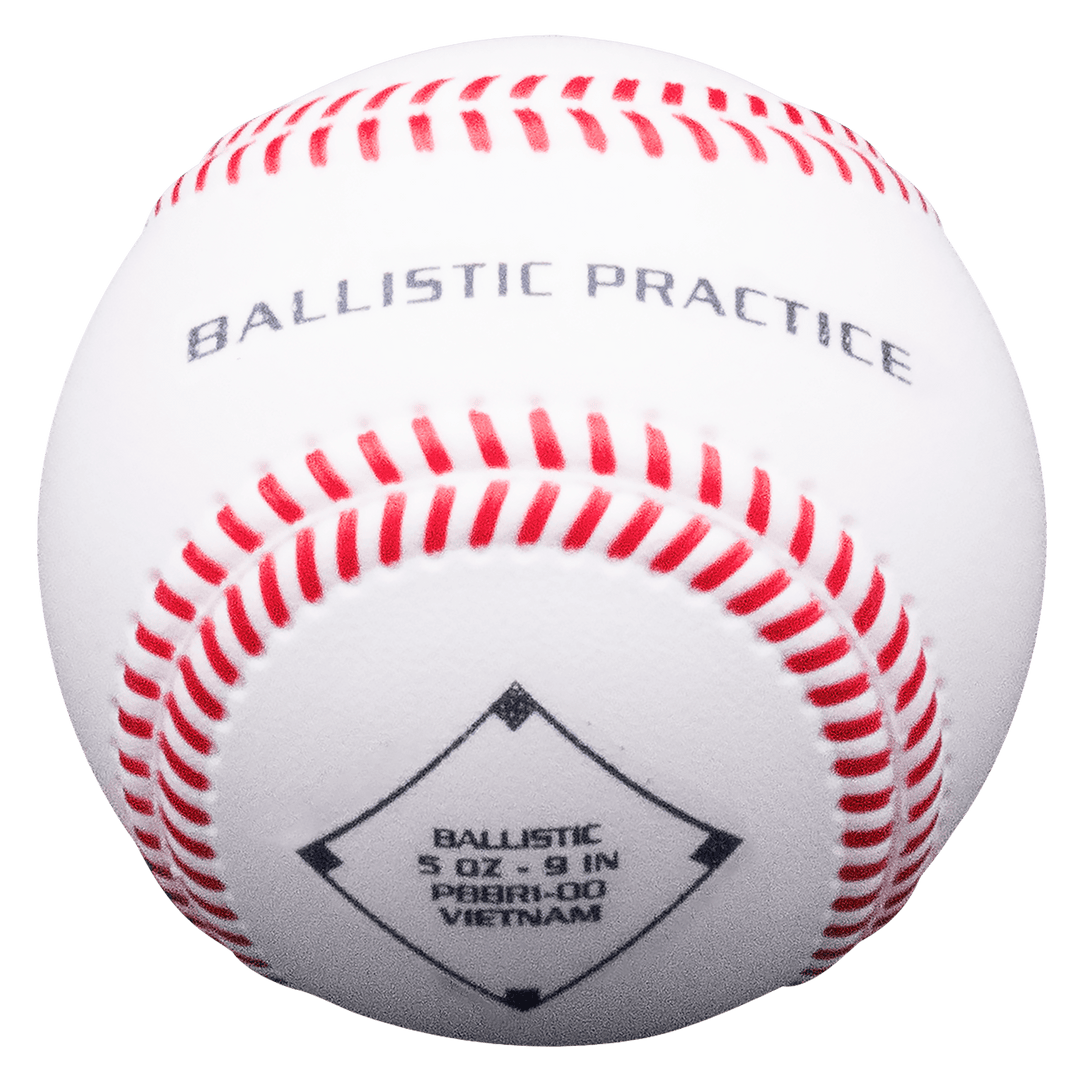 Baden Sports Baseball Ballistic Machine Pitch & Batting Practice Training Baseball