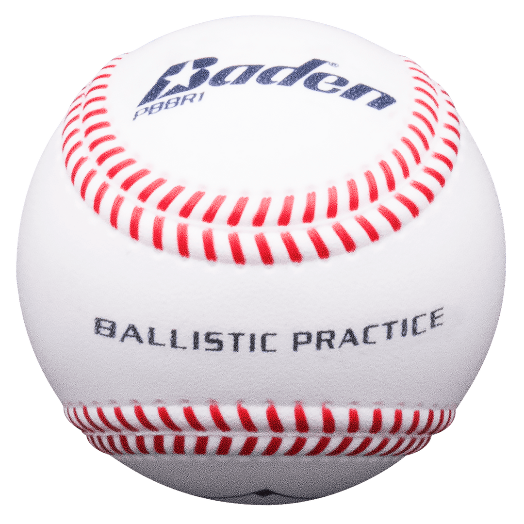 Baden Sports Baseball Ballistic Machine Pitch & Batting Practice Training Baseball