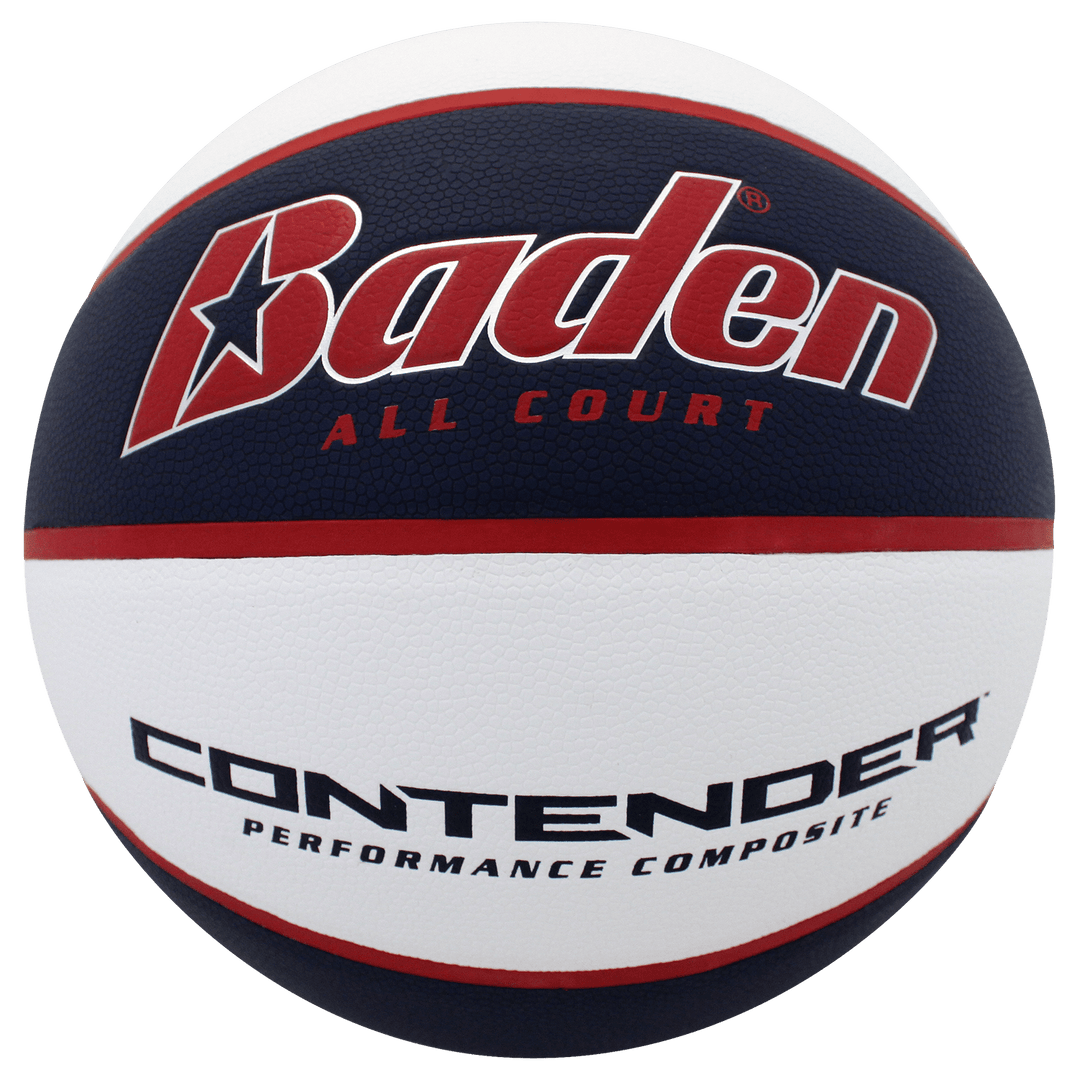 Baden Sports Basketball Intermediate 28.5" / Navy/Red/White Contender Basketball