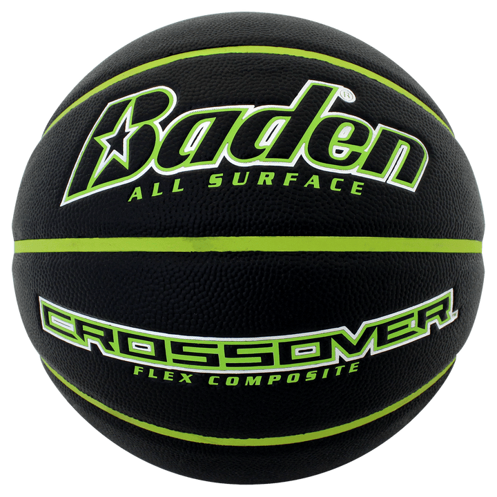 Baden Sports Basketball Official 29.5" / Black/Green Crossover Basketball