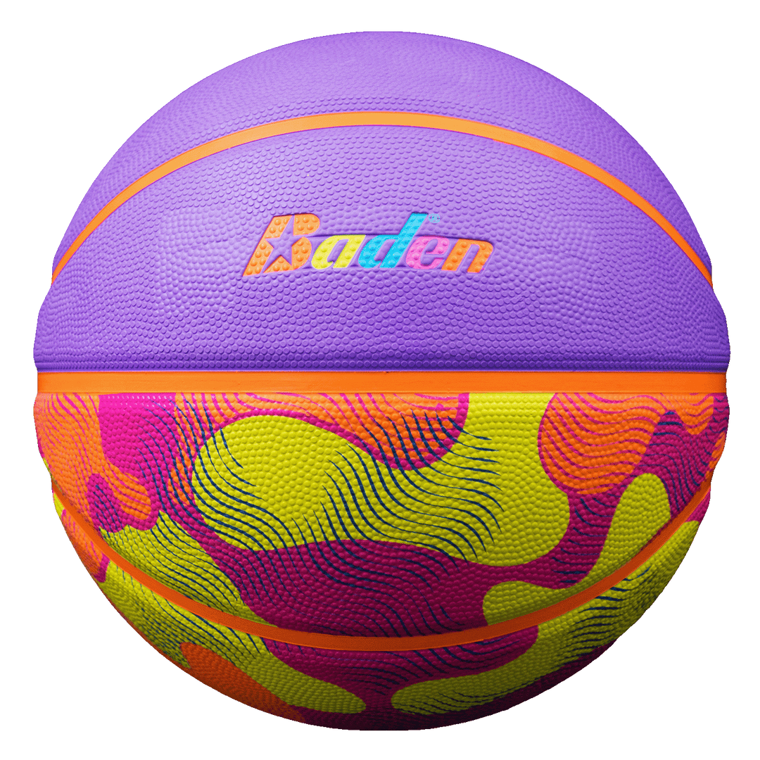 Baden Sports Basketball Official 29.5" / Lava Love Legend Lifestyle Outdoor Game Rubber Basketball
