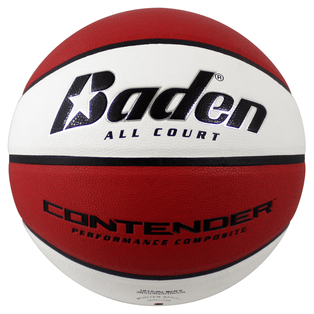 Baden Sports Basketball Official 29.5" / Red/Black/White Contender Basketball