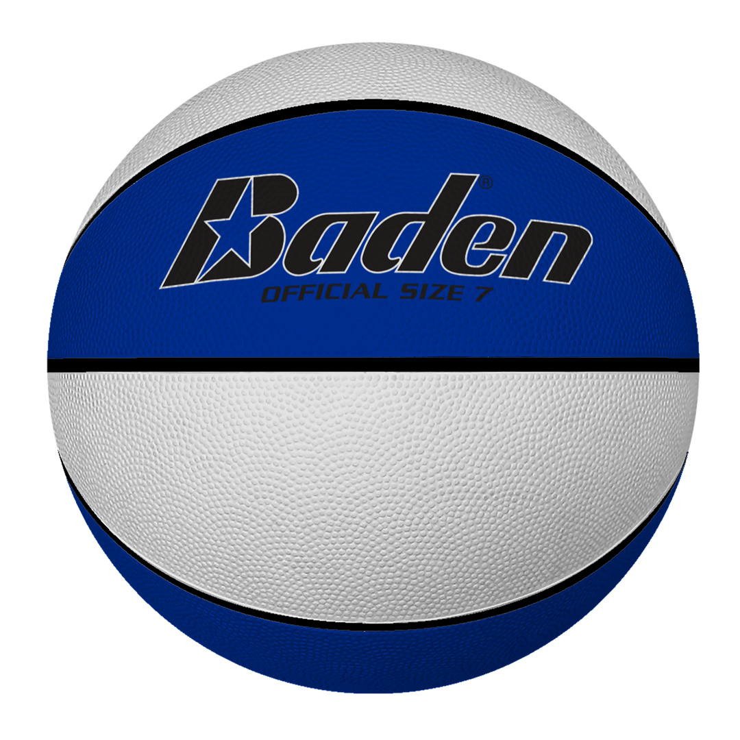 Baden Sports Basketball Official 29.5" / Royal/White Rubber Basketball