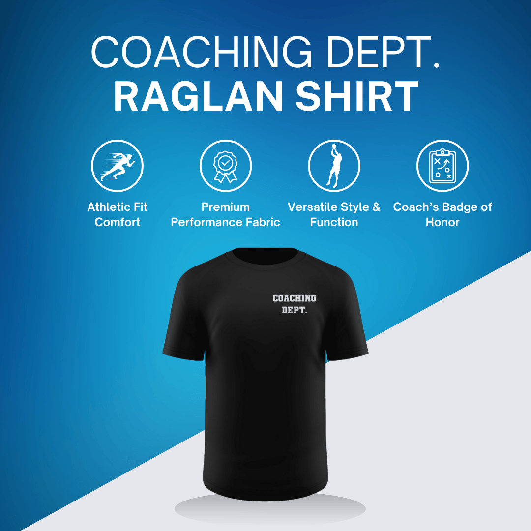 Baden Sports Coaching Dept Raglan Kinetic Tee