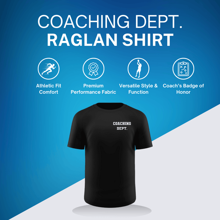 Baden Sports Coaching Dept Raglan Kinetic Tee