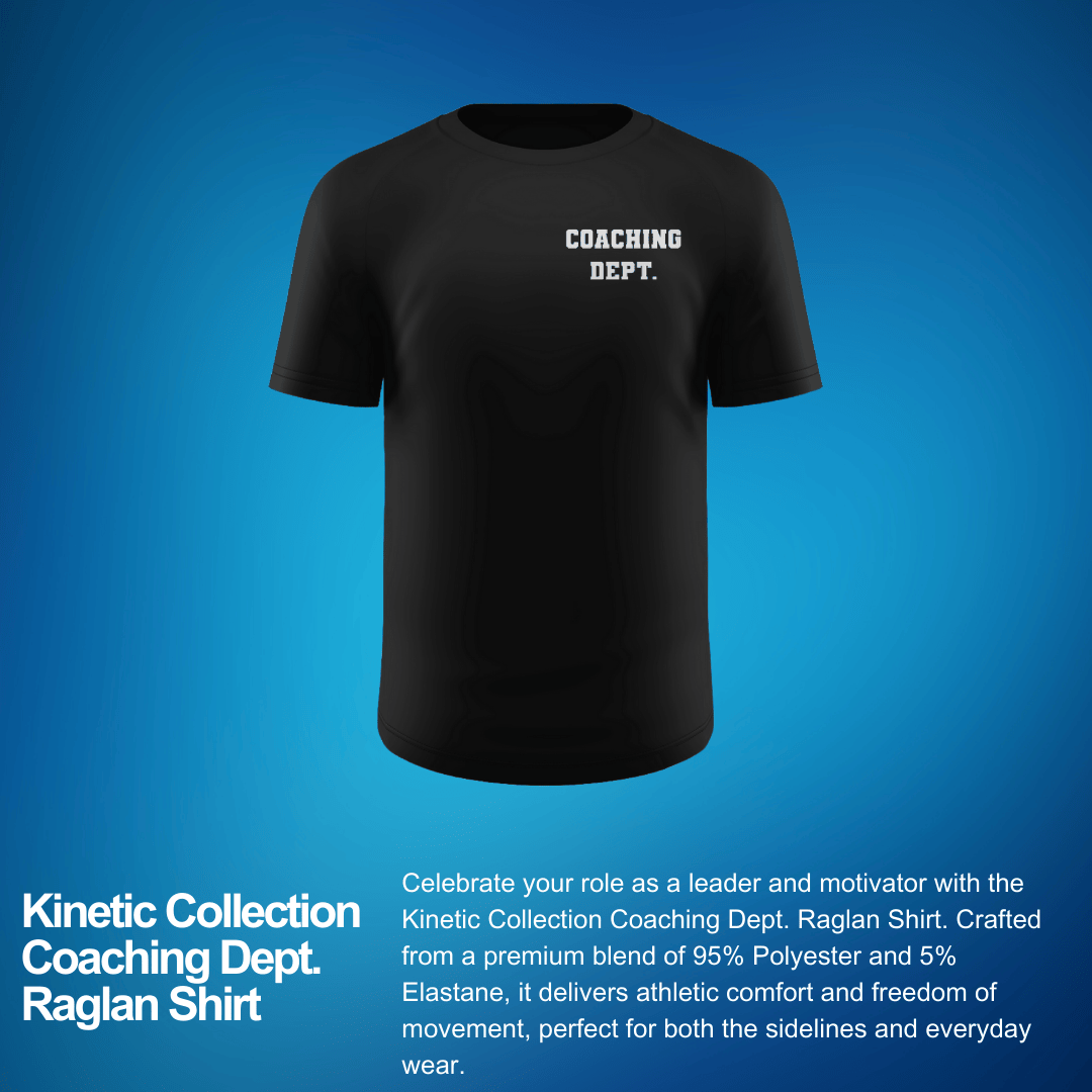 Baden Sports Coaching Dept Raglan Kinetic Tee