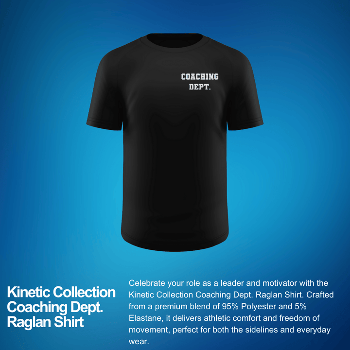 Baden Sports Coaching Dept Raglan Kinetic Tee