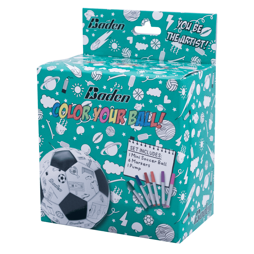 Baden Sports Color Your Own MINI SOCCER Ball