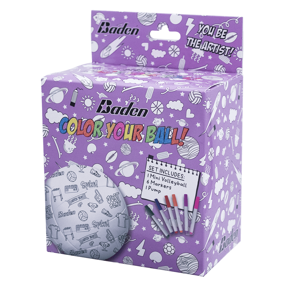 Baden Sports Color Your Own Mini Volleyball