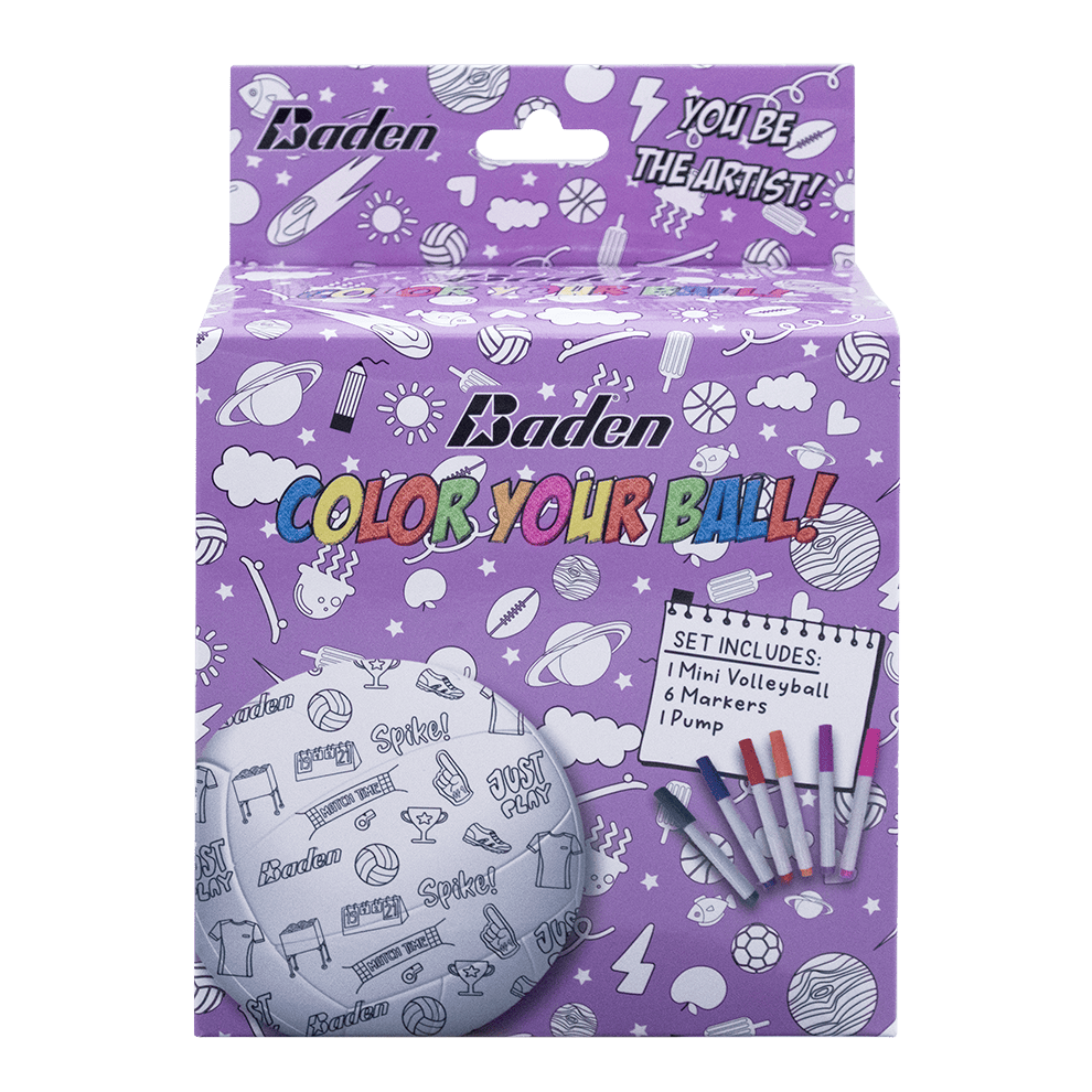 Baden Sports Color Your Own Mini Volleyball