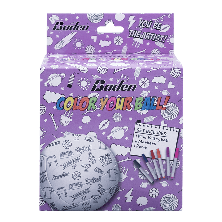 Baden Sports Color Your Own Mini Volleyball
