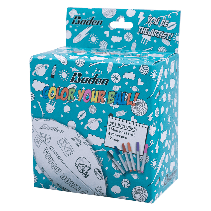 Baden Sports Gear Color Your Own Mini Football