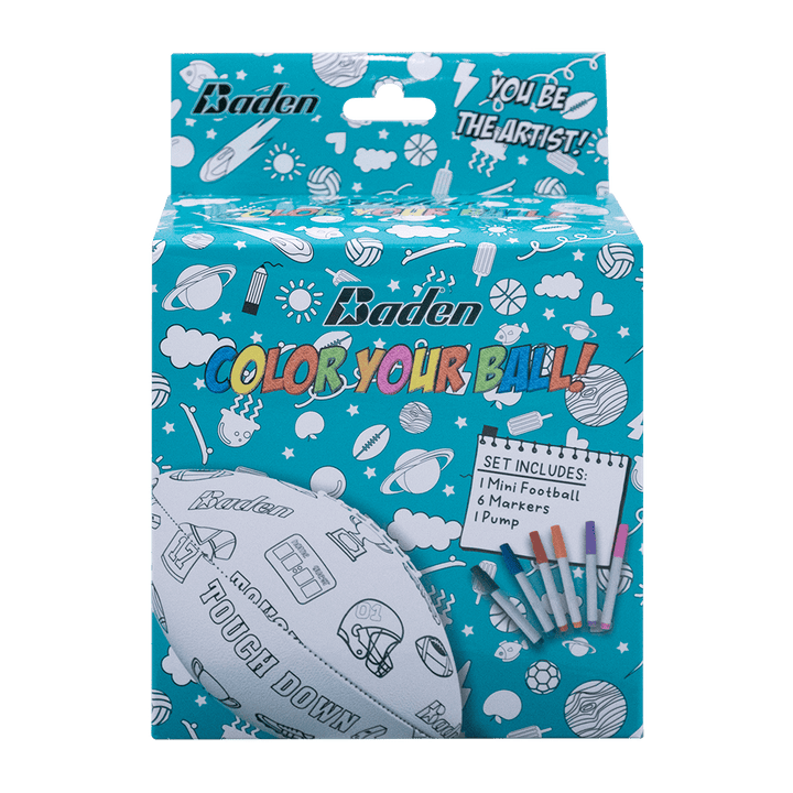 Baden Sports Gear Color Your Own Mini Football